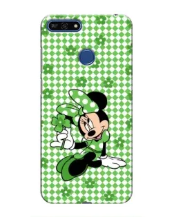 Чехол для Huawei Honor 7A Pro с картинкой «Mickey в клетку»