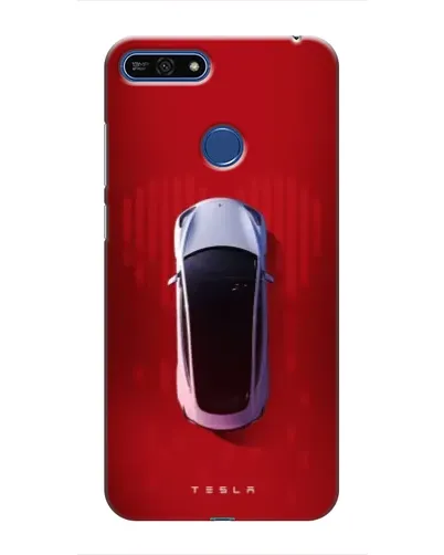 Чехол для Huawei Honor 7A Pro с картинкой «Tesla Top View» Чехол для Huawei Honor 7A Pro с картинкой «Tesla Top View»
