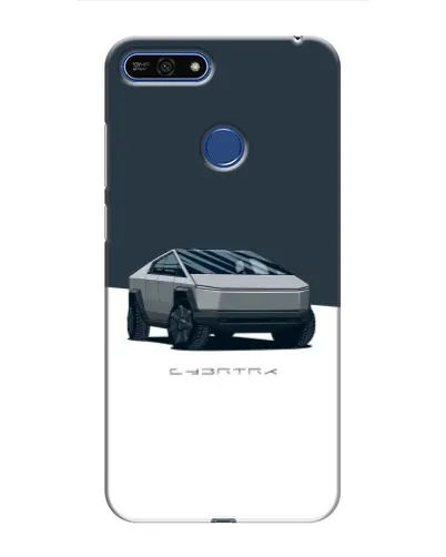 Чехол для Huawei Honor 7A Pro с картинкой «Серебристый Cybertruck Tesla» Чехол для Huawei Honor 7A Pro с картинкой «Серебристый Cybertruck Tesla»