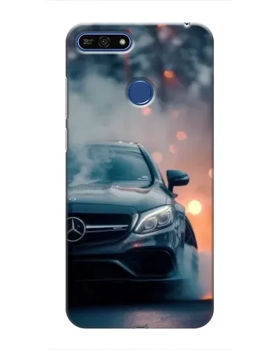 Чехол для Huawei Honor 7A Pro с картинкой «Mercedes — ночной город» Чехол для Huawei Honor 7A Pro с картинкой «Mercedes — ночной город»