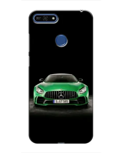 Чехол для Huawei Honor 7A Pro с картинкой «Mercedes — неоновый лого» Чехол для Huawei Honor 7A Pro с картинкой «Mercedes — неоновый лого»