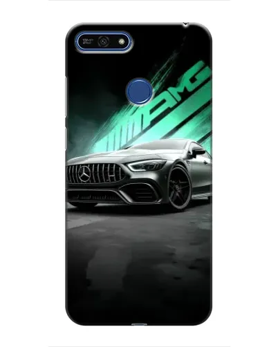 Чехол для Huawei Honor 7A Pro с картинкой «Темный Mercedes AMG» Чехол для Huawei Honor 7A Pro с картинкой «Темный Mercedes AMG»