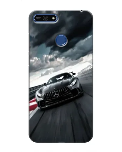 Чехол для Huawei Honor 7A Pro с картинкой «Гоночный Mercedes AMG» Чехол для Huawei Honor 7A Pro с картинкой «Гоночный Mercedes AMG»