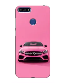 Чехол для Huawei Honor 7A Pro с картинкой «Розовый Mercedes AMG» Чехол для Huawei Honor 7A Pro с картинкой «Розовый Mercedes AMG»