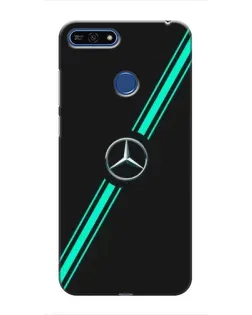 Чехол для Huawei Honor 7A Pro с картинкой «Спортивные линии Mercedes» Чехол для Huawei Honor 7A Pro с картинкой «Спортивные линии Mercedes»