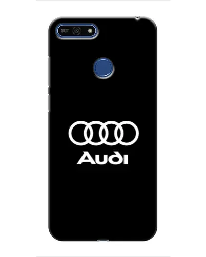 Чехол для Huawei Honor 7A Pro с картинкой «Классическое лого Audi»