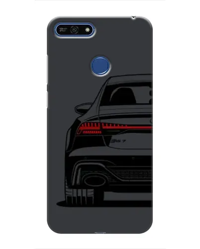 Чехол для Huawei Honor 7A Pro с картинкой «Задняя часть Audi — арт»