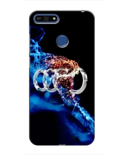 Чехол для Huawei Honor 7A Pro с картинкой «Энергия лого Audi»