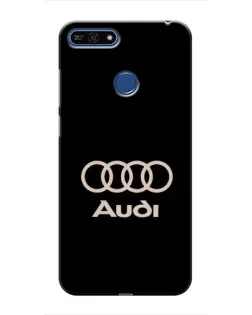 Чехол для Huawei Honor 7A Pro с картинкой «Audi — золотой логотип» Чехол для Huawei Honor 7A Pro с картинкой «Audi — золотой логотип»
