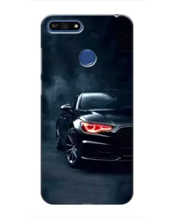 Чехол для Huawei Honor 7A Pro с картинкой «Audi — хищный взгляд» Чехол для Huawei Honor 7A Pro с картинкой «Audi — хищный взгляд»