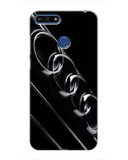 Чехол для Huawei Honor 7A Pro с картинкой «Audi — абстрактные кольца» Чехол для Huawei Honor 7A Pro с картинкой «Audi — абстрактные кольца»
