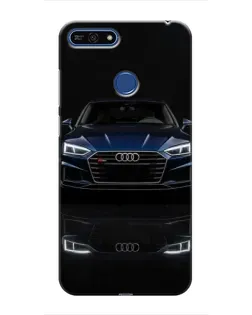 Чехол для Huawei Honor 7A Pro с картинкой «Audi — ночное отражение» Чехол для Huawei Honor 7A Pro с картинкой «Audi — ночное отражение»