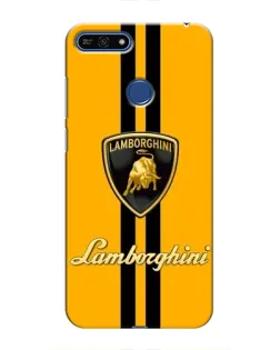 Чехол для Huawei Honor 7A Pro с картинкой «Lamborghini Stripe желтый» Чехол для Huawei Honor 7A Pro с картинкой «Lamborghini Stripe желтый»