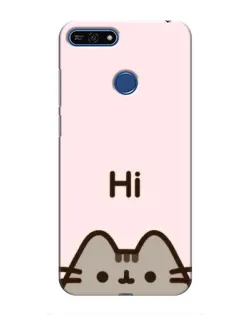 Чохол для Huawei Honor 7A Pro з картинкою «Пушин каже Hi» Чохол для Huawei Honor 7A Pro з картинкою «Пушин каже Hi»
