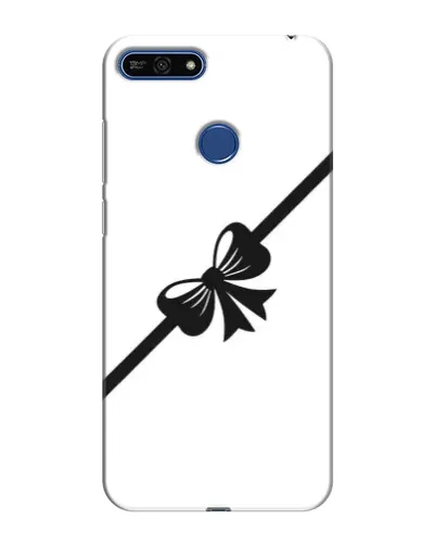 Чехол для Huawei Honor 7A Pro с картинкой «Диагональный бант»