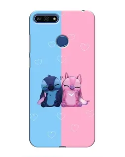 Чохол для Huawei Honor 7A Pro з картинкою «Stitch та Angel Love» Чохол для Huawei Honor 7A Pro з картинкою «Stitch та Angel Love»