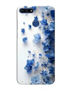 Чохол для Huawei Honor 7A Pro з картинкою «Блакитний квітковий каскад» Чохол для Huawei Honor 7A Pro з картинкою «Блакитний квітковий каскад»