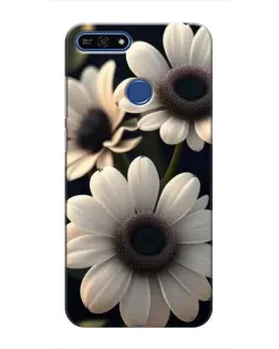 Чохол для Huawei Honor 7A Pro з картинкою «Білі маргаритки макро» Чохол для Huawei Honor 7A Pro з картинкою «Білі маргаритки макро»