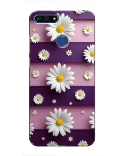 Чохол для Huawei Honor 7A Pro з картинкою «Ромашки на фіолетовому» Чохол для Huawei Honor 7A Pro з картинкою «Ромашки на фіолетовому»