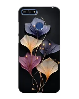 Чохол для Huawei Honor 7A Pro з картинкою «Лілові квіти грації» Чохол для Huawei Honor 7A Pro з картинкою «Лілові квіти грації»