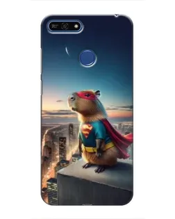 Чохол для Huawei Honor 7A Pro з картинкою «Капі-мен супергерой»
