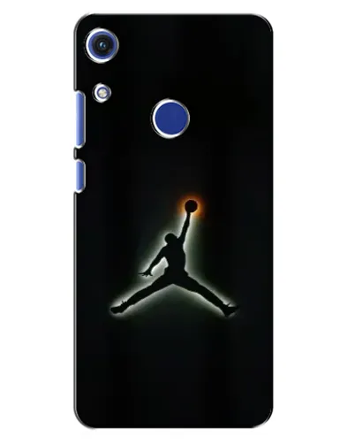 Чехол для Huawei Honor 8A с картинкой «Jordan Gradient Logo»