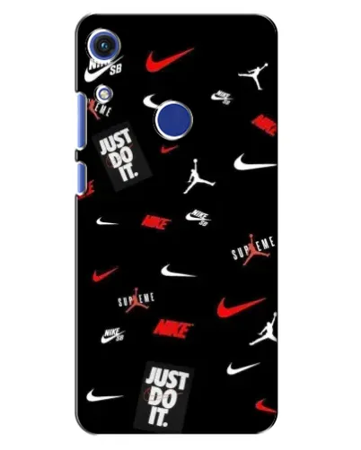 Чехол для Huawei Honor 8A с картинкой «Nike Mix Pattern»
