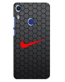 Чохол для Huawei Honor 8A з картинкою «Nike — карбонова сітка» Чохол для Huawei Honor 8A з картинкою «Nike — карбонова сітка»