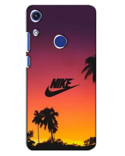 Чехол для Huawei Honor 8A с картинкой «Nike на закате солнца»