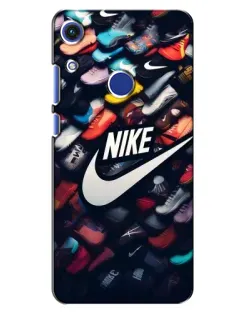 Чехол для Huawei Honor 8A с картинкой «Коллекция кроссовок Nike»