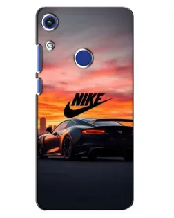 Чехол для Huawei Honor 8A с картинкой «Nike и суперкар»