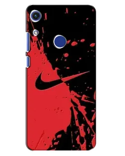 Чохол для Huawei Honor 8A з картинкою «Червоні бризки Nike» Чохол для Huawei Honor 8A з картинкою «Червоні бризки Nike»