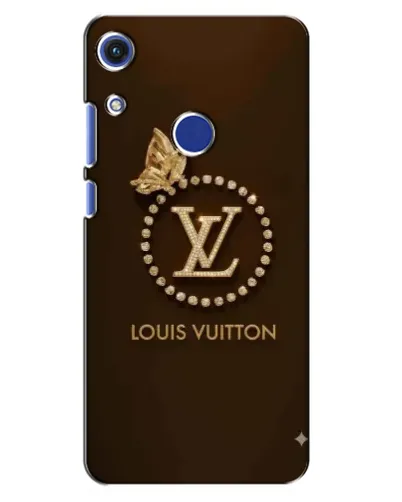 Чехол для Huawei Honor 8A с картинкой «LV — золотая печать»