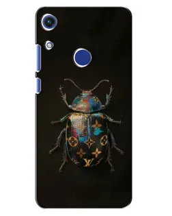 Чехол для Huawei Honor 8A с картинкой «LV — мраморный принт»
