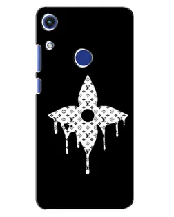 Чехол для Huawei Honor 8A с картинкой «Цветочная монограмма»