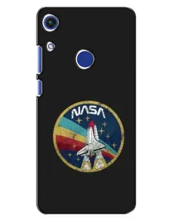 Чехол для Huawei Honor 8A с картинкой «NASA — эмблема миссии»