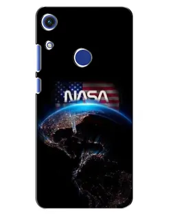 Чехол для Huawei Honor 8A с картинкой «Земля из космоса NASA»