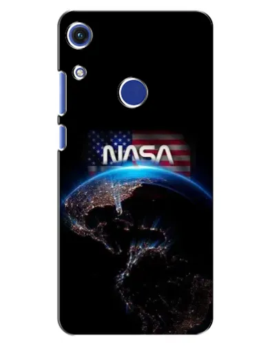 Чехол для Huawei Honor 8A с картинкой «Земля из космоса NASA»