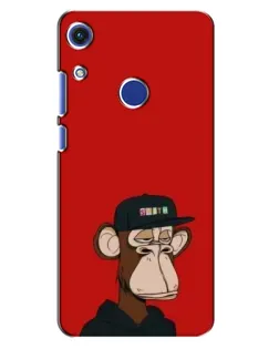 Чохол для Huawei Honor 8A з картинкою «Bored Ape — червоний фон» Чохол для Huawei Honor 8A з картинкою «Bored Ape — червоний фон»