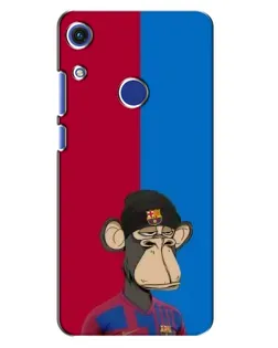 Чохол для Huawei Honor 8A з картинкою «Bored Ape — фанат Барси»