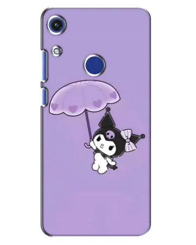 Чехол для Huawei Honor 8A с картинкой «Kuromi с зонтиком»