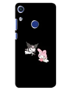 Чехол для Huawei Honor 8A с картинкой «My Melody и Kuromi»