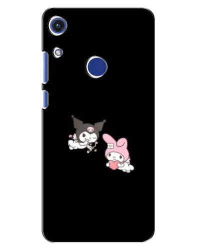 Чехол для Huawei Honor 8A с картинкой «My Melody и Kuromi»