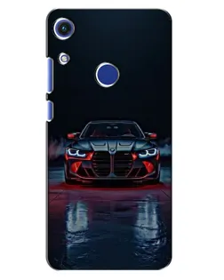 Чехол для Huawei Honor 8A с картинкой «BMW на мокрой дороге»