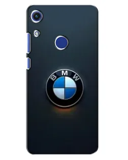 Чехол для Huawei Honor 8A с картинкой «Логотип BMW — минимализм»
