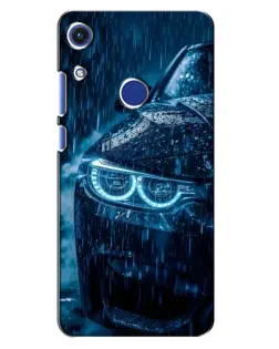 Чехол для Huawei Honor 8A с картинкой «BMW под дождем»