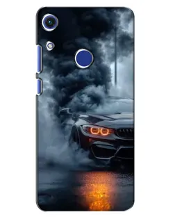 Чехол для Huawei Honor 8A с картинкой «BMW M-Power — абстракция»