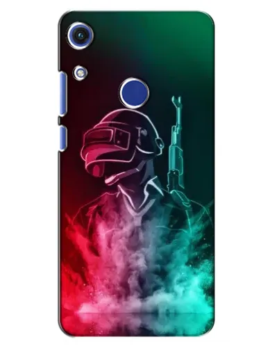 Чехол для Huawei Honor 8A с картинкой «PUBG — огненный воин» Чехол для Huawei Honor 8A с картинкой «PUBG — огненный воин»