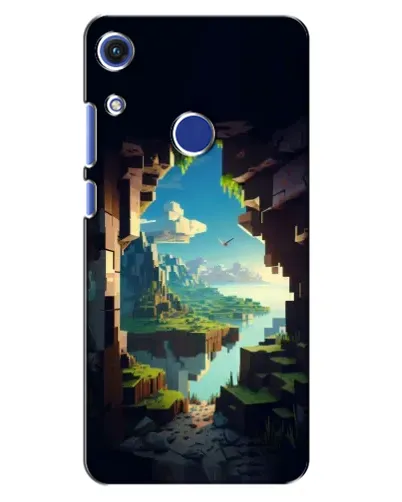 Чехол для Huawei Honor 8A с картинкой «Вид из пещеры»
