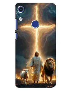 Чехол для Huawei Honor 8A с картинкой «Лев Иуды и Свет»